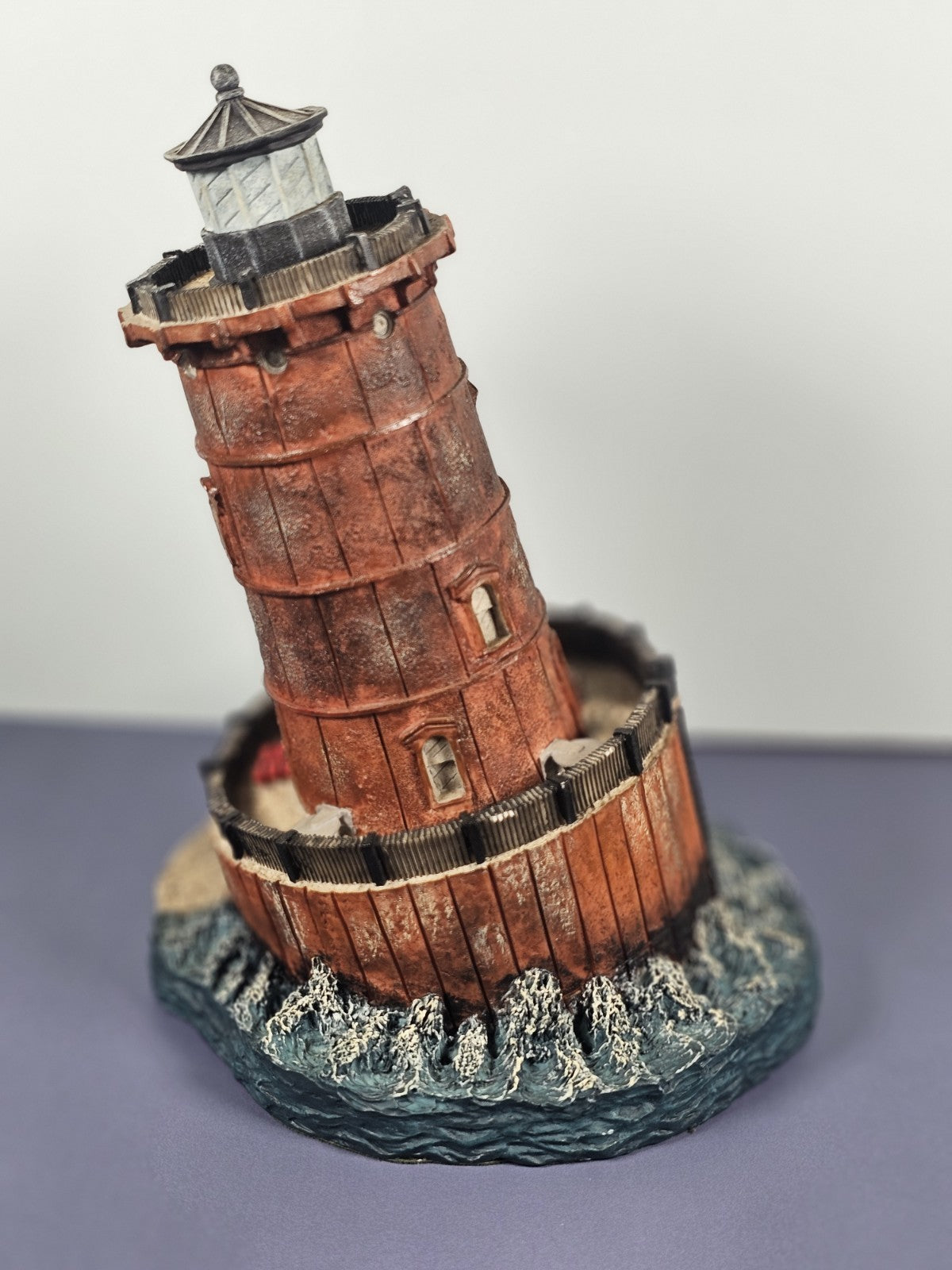 Vintage Harbour Lights Collectors Series 1996 Sharps Island Lighthouse Figurine