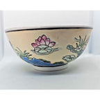Antique Chinese Famille Rose Bowl Tongzhi Mark Lotus Mandarin Ducks
