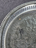 Irvinware Silver Plated Serving Tray 13" Vintage USA