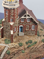 Passage Island Lighthouse Replica By Danbury Mint 1994 Historic American Lightho