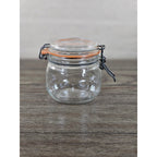 Vintage Le Parfait 0.5L Clamp Lid Glass Jar Made in France
