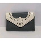 Vintage Princess Gardner Blue White Leather Key Holder Wallet
