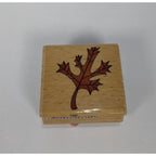 Wood Rubber Stamp Set Cat Rose Dragonfly Asian Symbols Set of 7