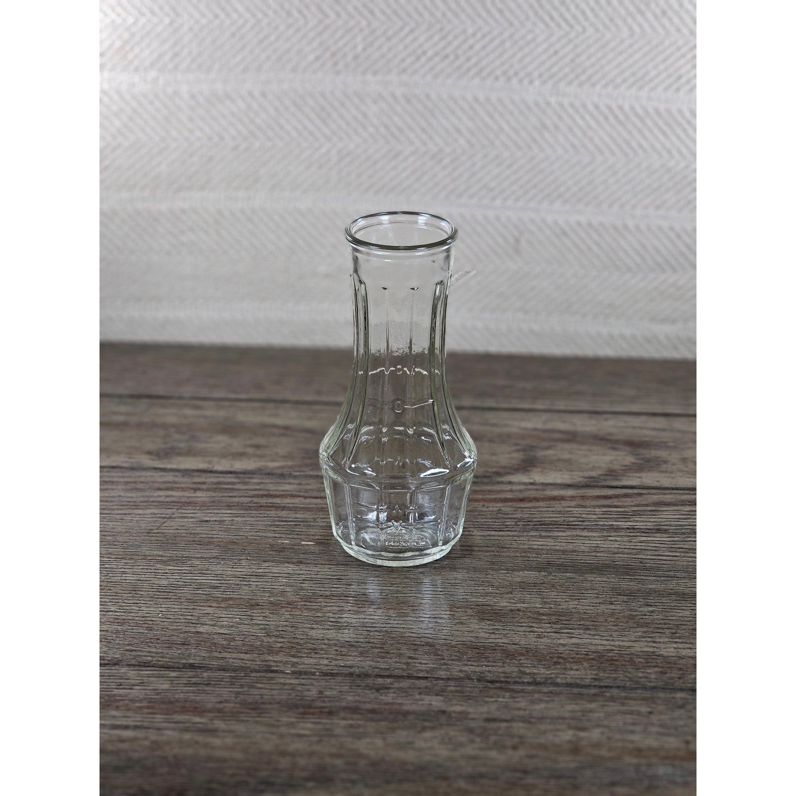 Vintage Good Seasons Glass Cruet Bottle 7.5" No Lid Vase