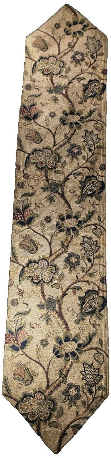 Martha Stewart Everyday Earth Tone Floral Table Runner 69"x13"