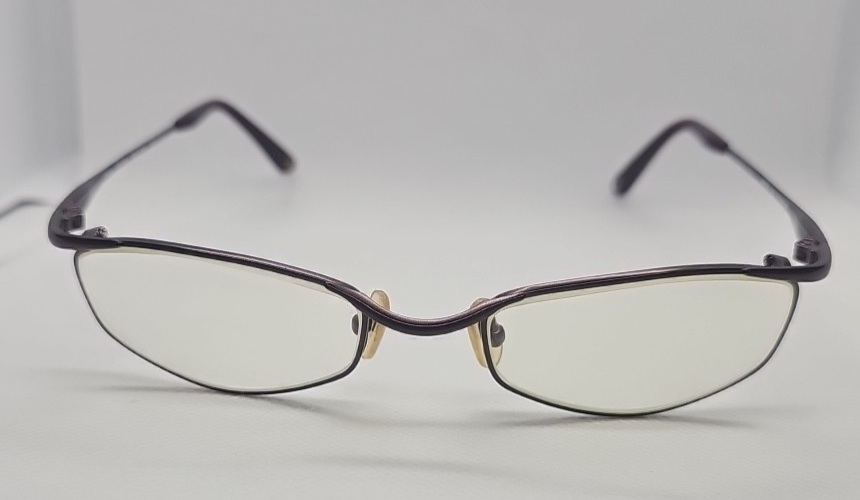 Cynthia Rowley Eyeglasses 50 19 135 Titanium With Case