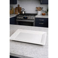 Better Homes & Gardens White Rectangular Serving Platter 14.5 Inch