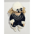 Vintage Porcelain Doll Lisa Musical Animated Holiday Collector Doll