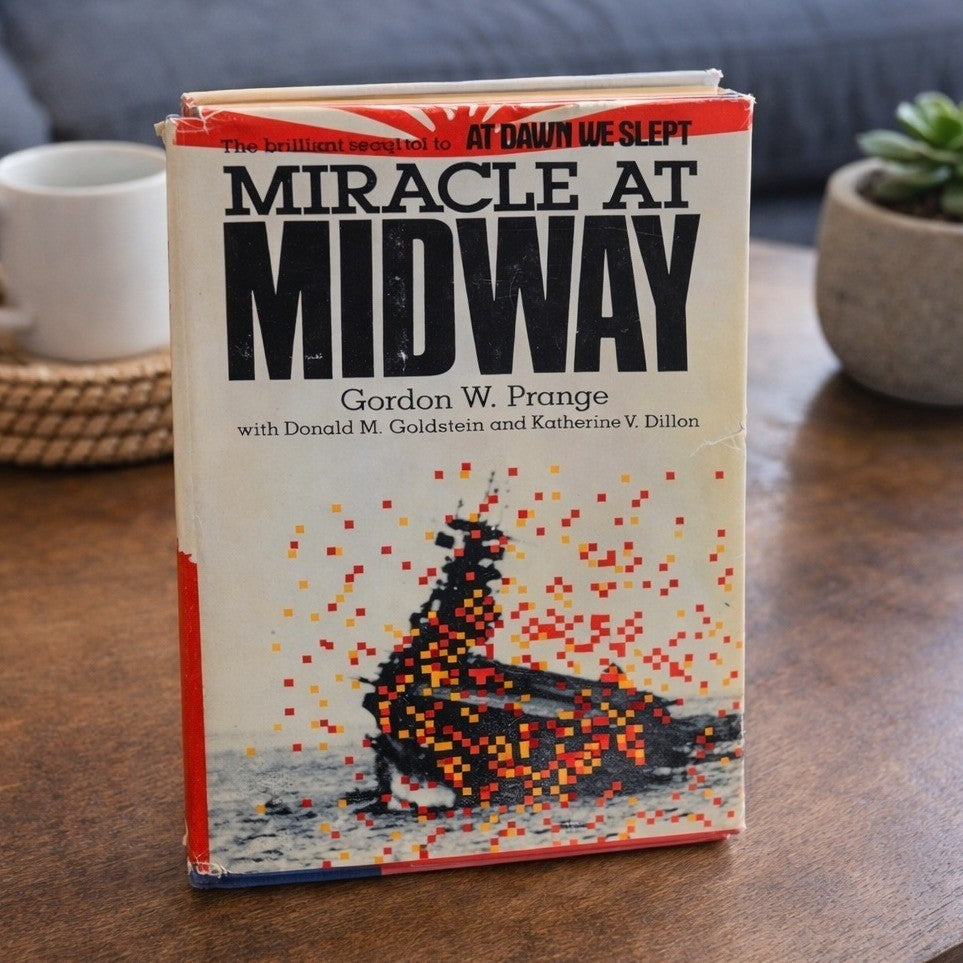 Miracle at Midway 1982 HC Gordon W Prange WWII History w DJ
