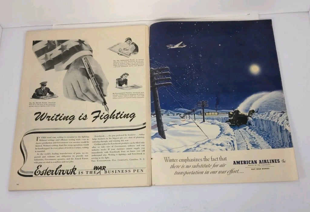 Life Magazine December 28, 1942 - Raphael's Madonna