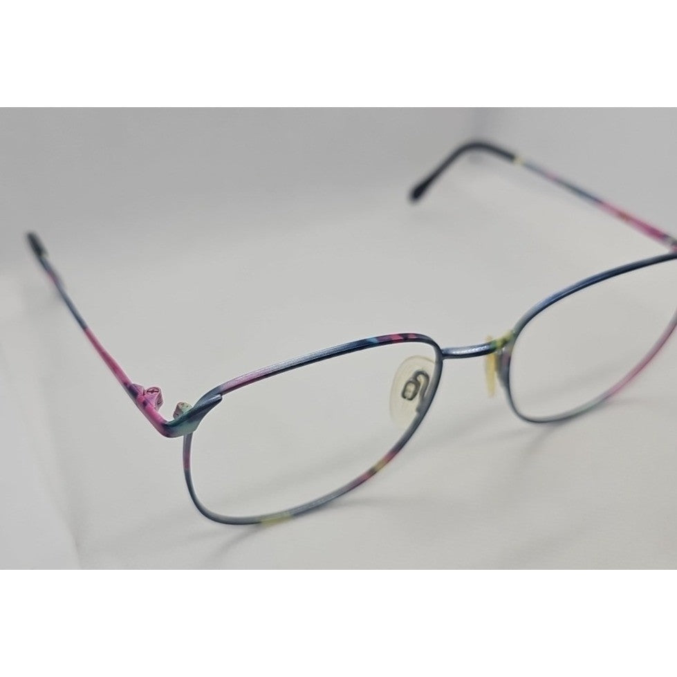 Charmant 4223 Designer Eyeglass Frames Only Teal Speckled 56-18-140