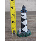 Cape Lookout NC Lighthouse Mini Figurine Resin Coastal Decor