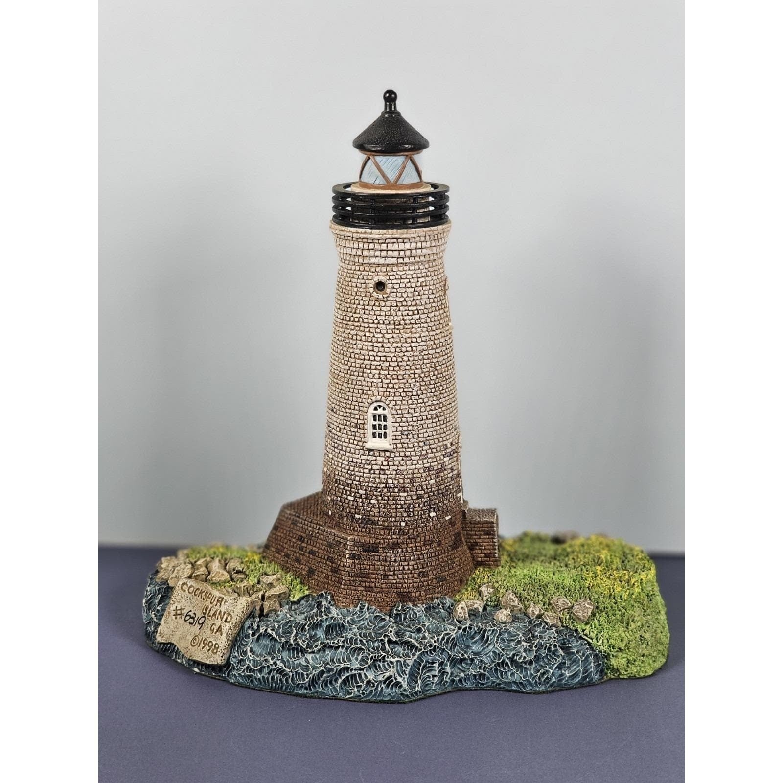 Harbour Lights Cockspur Island Lighthouse #508 w/ COA 1998