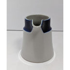 Noritake Primastone Fjord Creamer Blue Vintage Stoneware