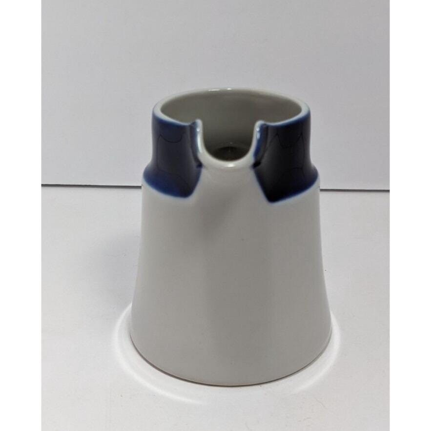 Noritake Primastone Fjord Creamer Blue Vintage Stoneware