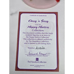 Hamilton Collection Classy n Sassy Bear Figurine Happy Hatters COA 5.5"