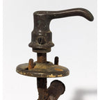 Antique Bronze Door Knob Latch Set 19th Century Hardware