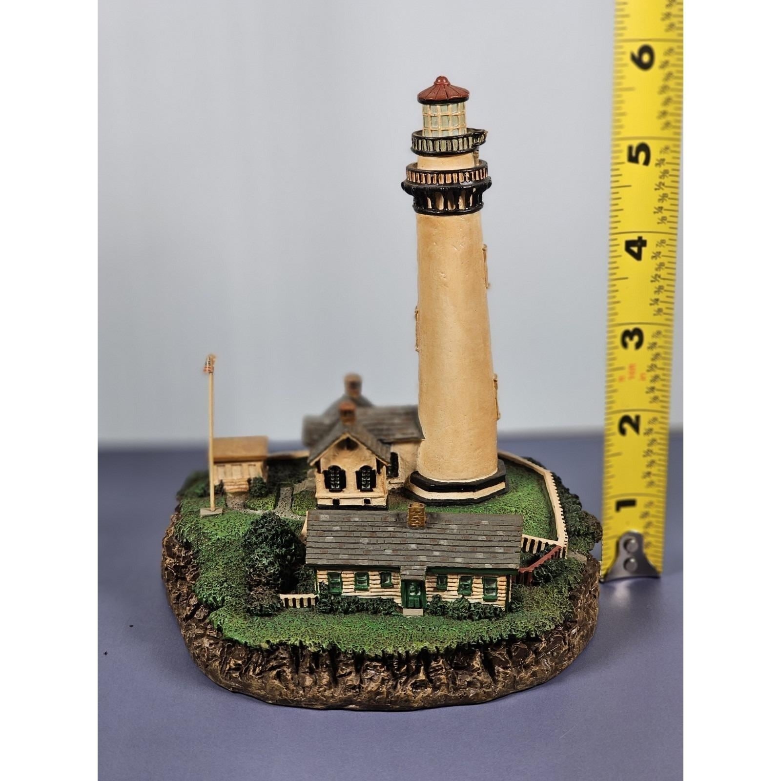 Danbury Mint Pigeon Point Lighthouse Figurine w/ COA Maritime Decor