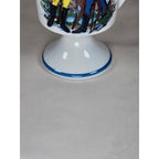 Vintage Fred Roberts Colonial Soldiers Mug Revolutionary War Footed Cup