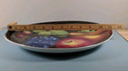 Furio Eden Fruit Motif Oval Platter 11.5″ x 11″ Vintage Porcelain