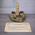 Danbury Mint Start Point Lighthouse 1993 Figurine Card 7 Inch