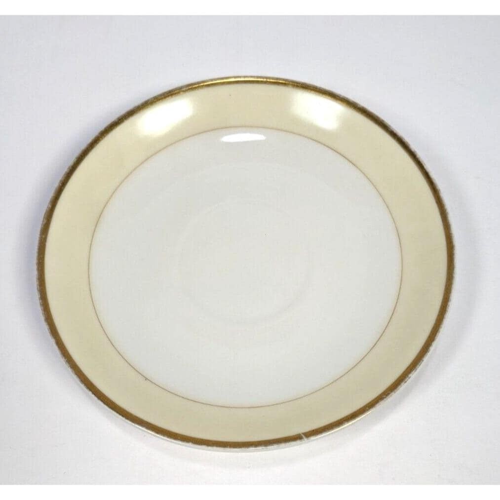 Noritake Dawn Saucer Gold Trim Replacement Vintage 5.5 Inch