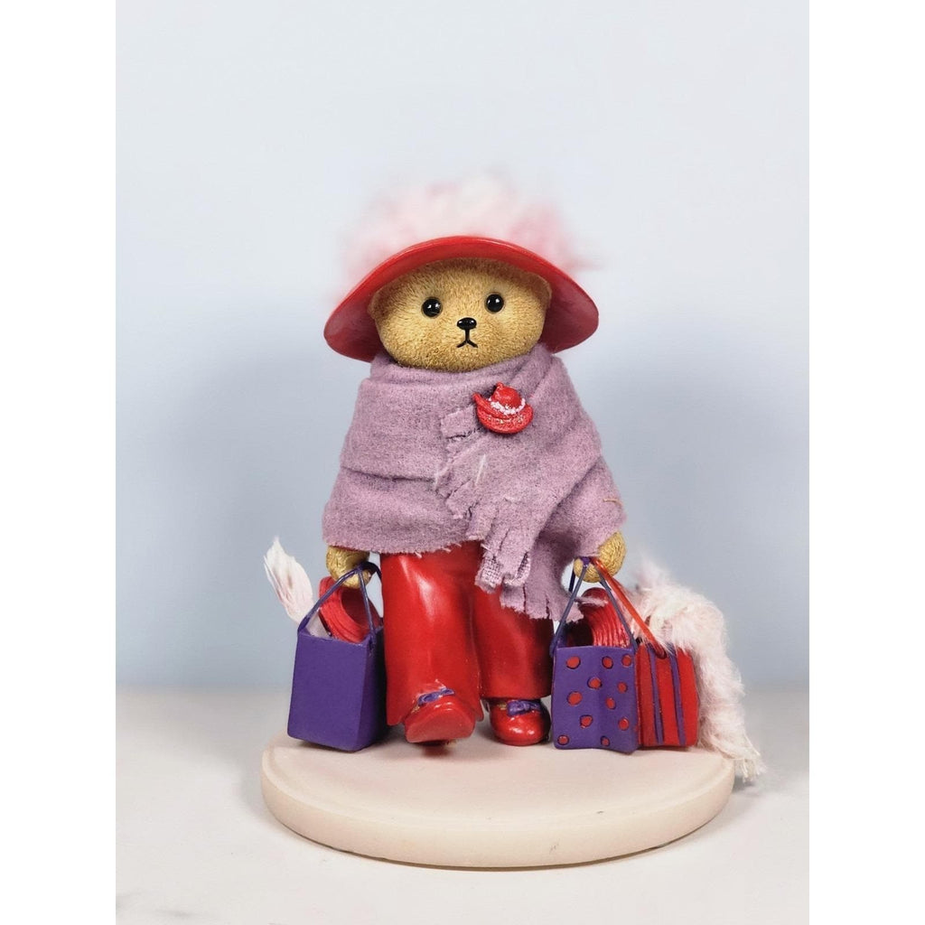 Hamilton Collection Happy Hatters Bear Figurine Limited Edition COA
