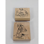 Stampin Up Summer By The Sea Stamp Set 2004 Retired Set of 6