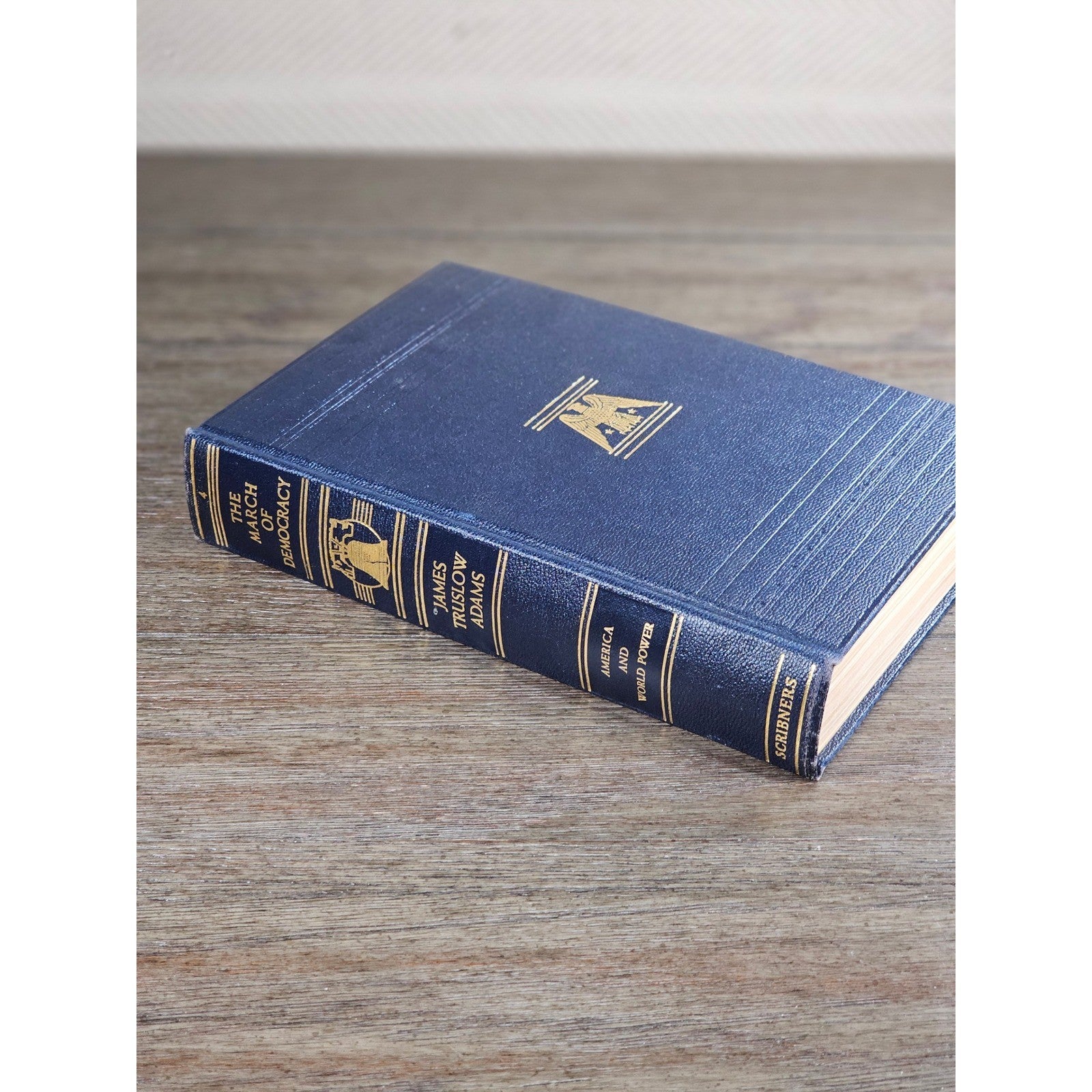The March of Democracy Vol VII 1951 James Truslow Adams Hardcover