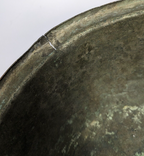 Vintage Copper Plated Pot With Cast Brass Handles