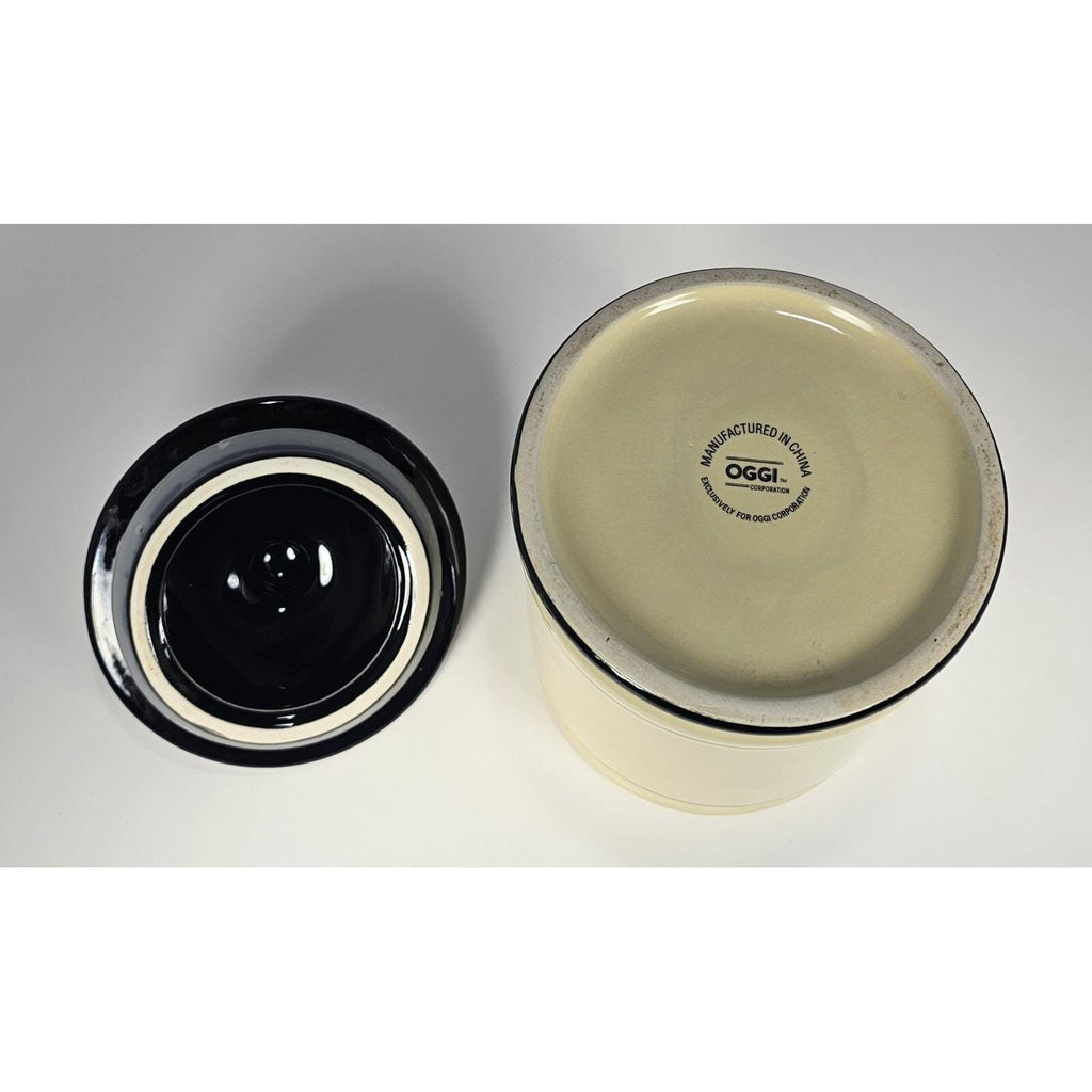 Oggi La Casa del Vino Dolce Rosso Canister With Lid