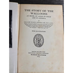 1923 The Story of the Walloons William Elliot Griffis HC History
