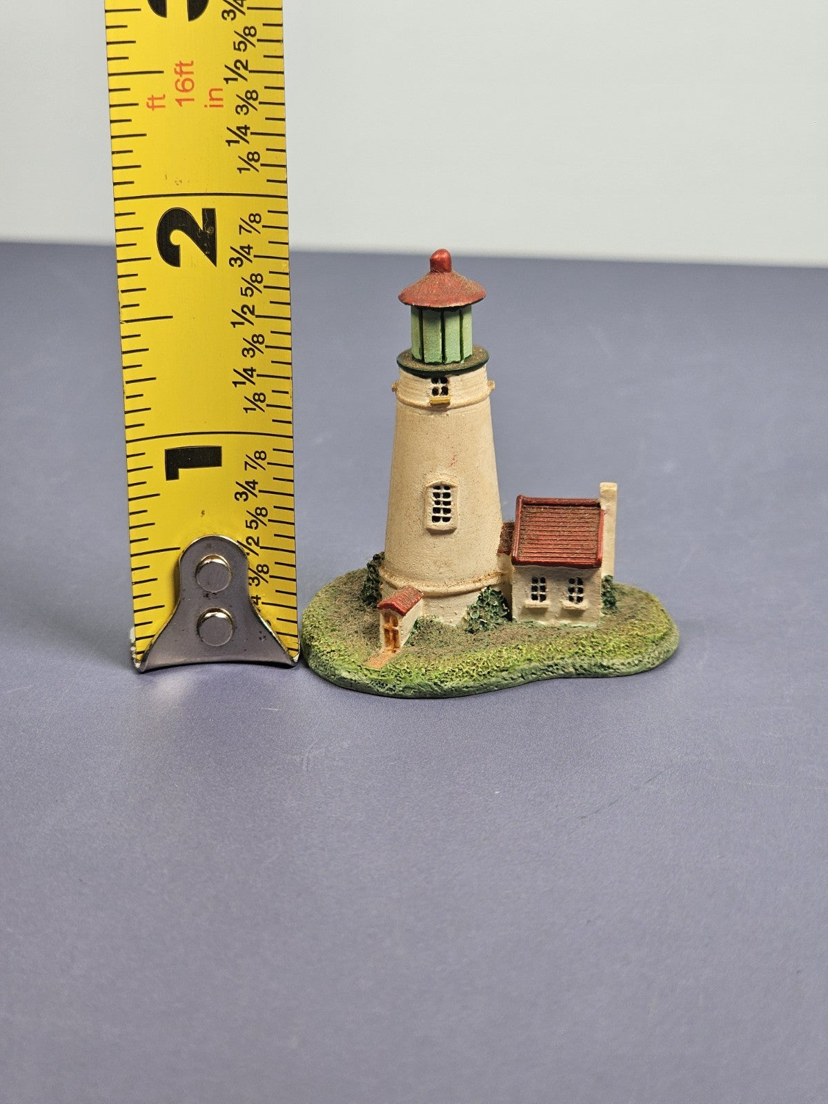 Lenox Miniature Lighthouse Thimble Figurine Hecta Head Lighthouse