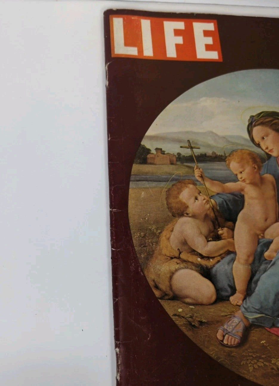Life Magazine December 28, 1942 - Raphael's Madonna