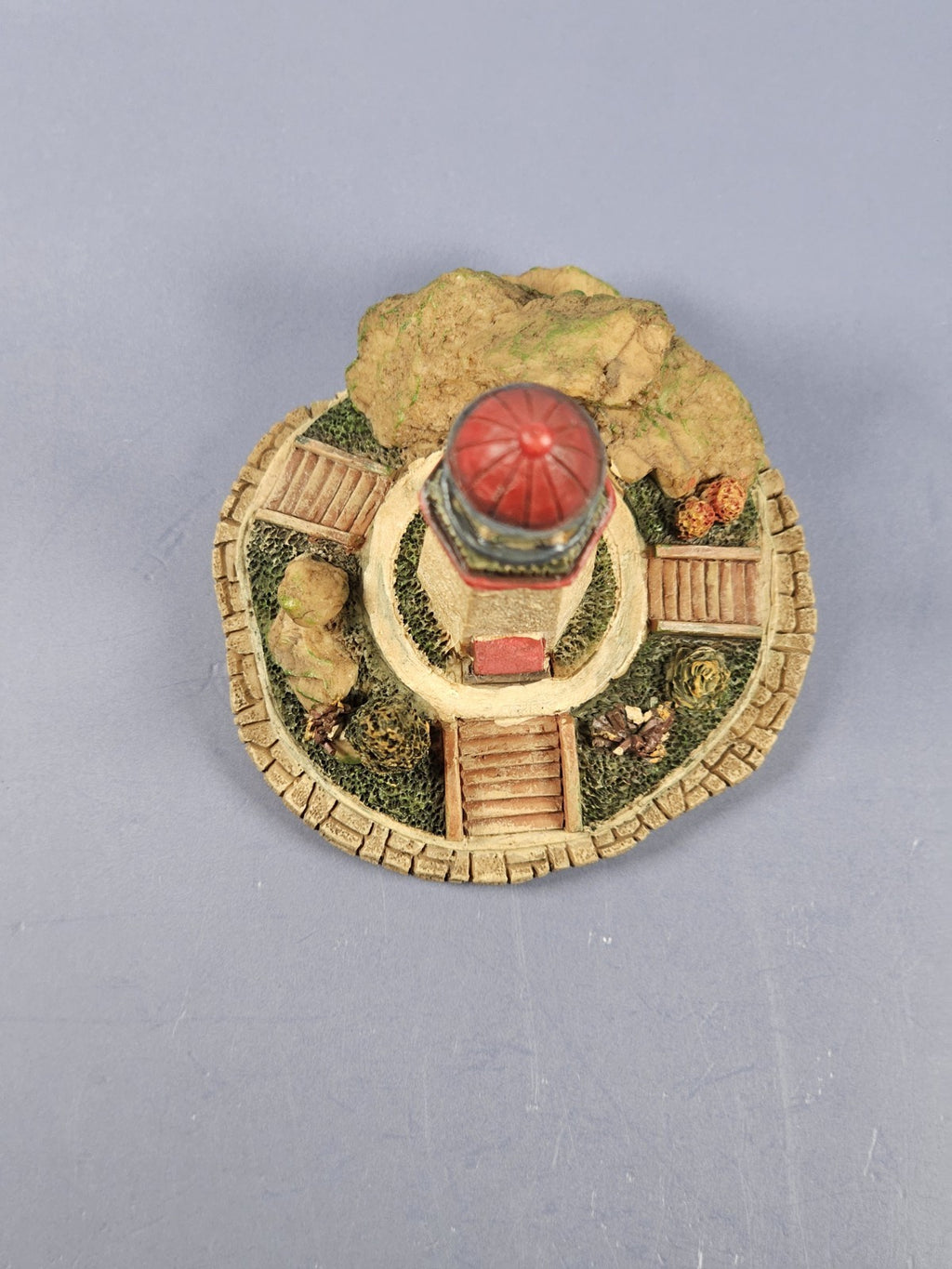 Vintage Ks Collection Lighthouse Figurine 1990s Hand-Painted Keepsake