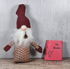 8 " Winter Gnome Shelf Sitter | Farmhouse Christmas Decor | Bendable Stocking