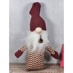 Winter Gnome Shelf Sitter Rustic Christmas Decor 8 Inch