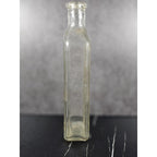 Vintage Rawleighs Embossed Medicine Bottle Clear Glass Apothecary