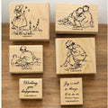 Stampin Up Summer By The Sea Stamp Set 2004 Retired Set of 6