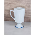 Vintage Fred Roberts Colonial Soldiers Mug Revolutionary War Footed Cup