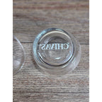 Set of 2 Chivas Etched Rocks Glasses 3.5 x 3 Inch Whisky Tumblers