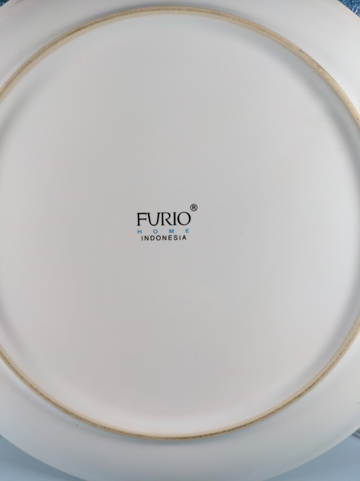 Furio Eden Fruit Motif Oval Platter 11.5″ x 11″ Vintage Porcelain