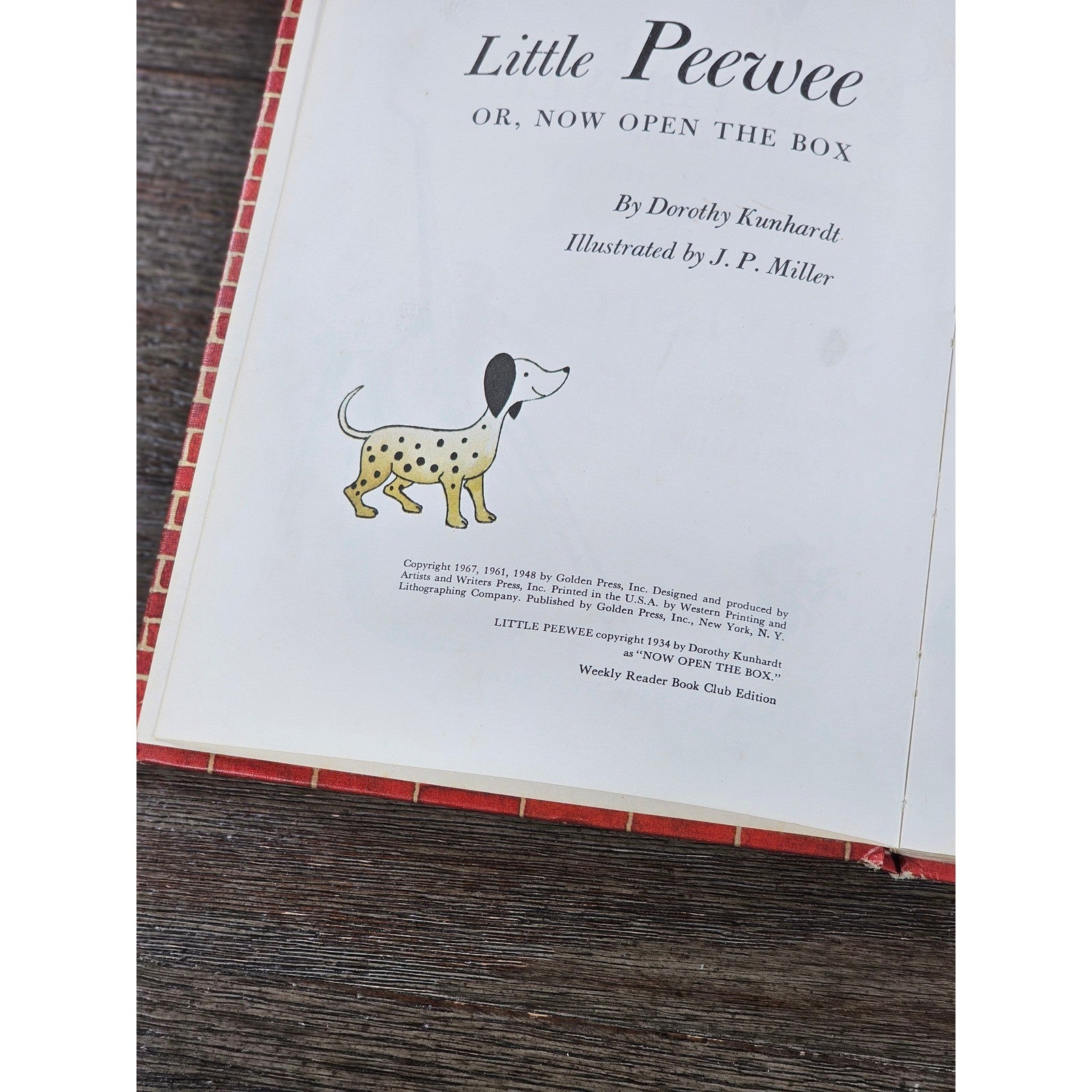 Little Peewee & Sylvester 1967 Golden Press HC Weekly Reader Book Club