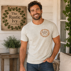The Rustic Ivy Logo Tee, Vintage Ivy Farmhouse Shirt