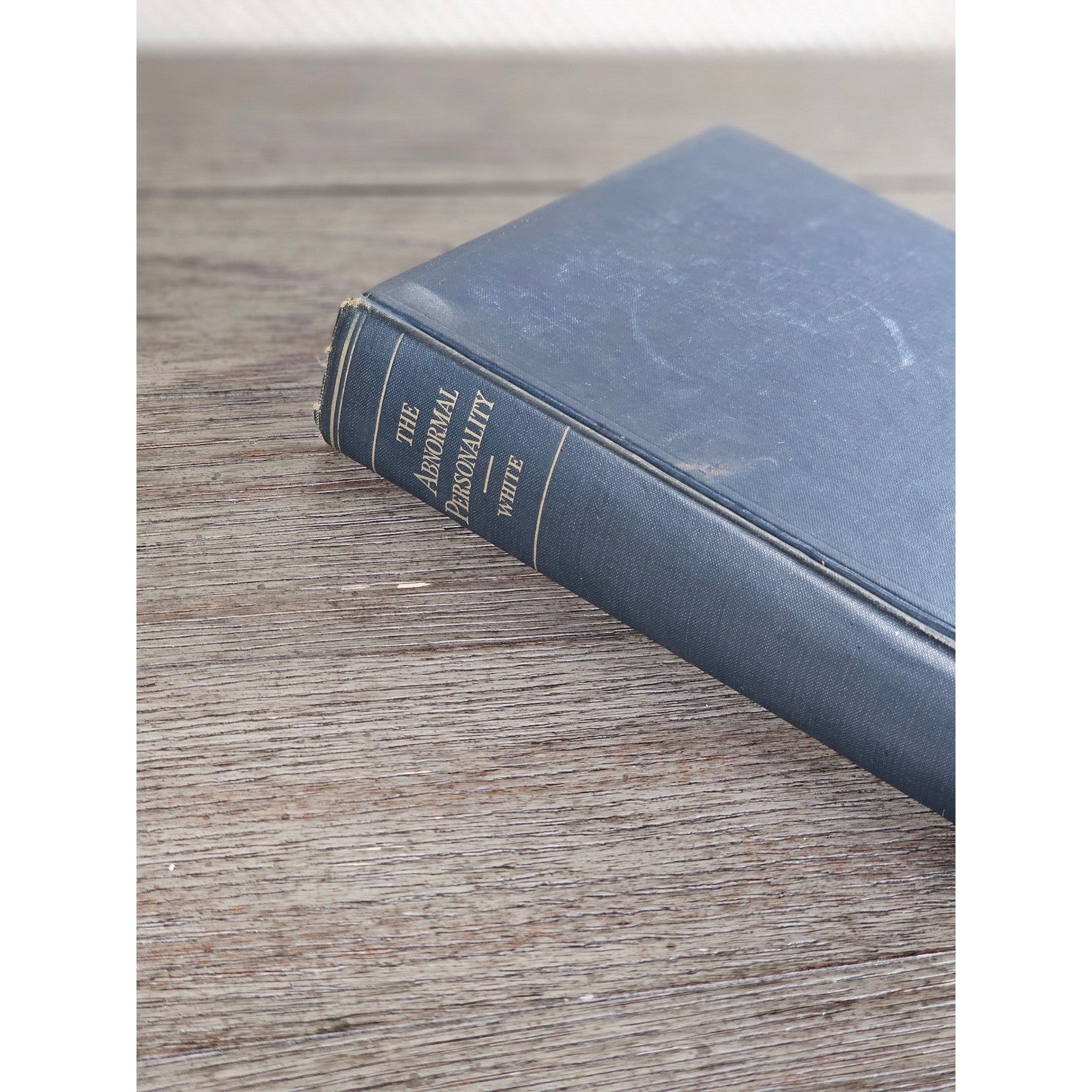 Vintage Psychology Book The Abnormal Personality by White Hardcover