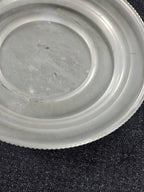 MCM Vintage BW Buenilum Hand Forged Hammered Aluminum Plate 6 1/2" Collectible