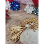 Sea Shell Angel Ornament Coastal Beach Decor Starfish Accent