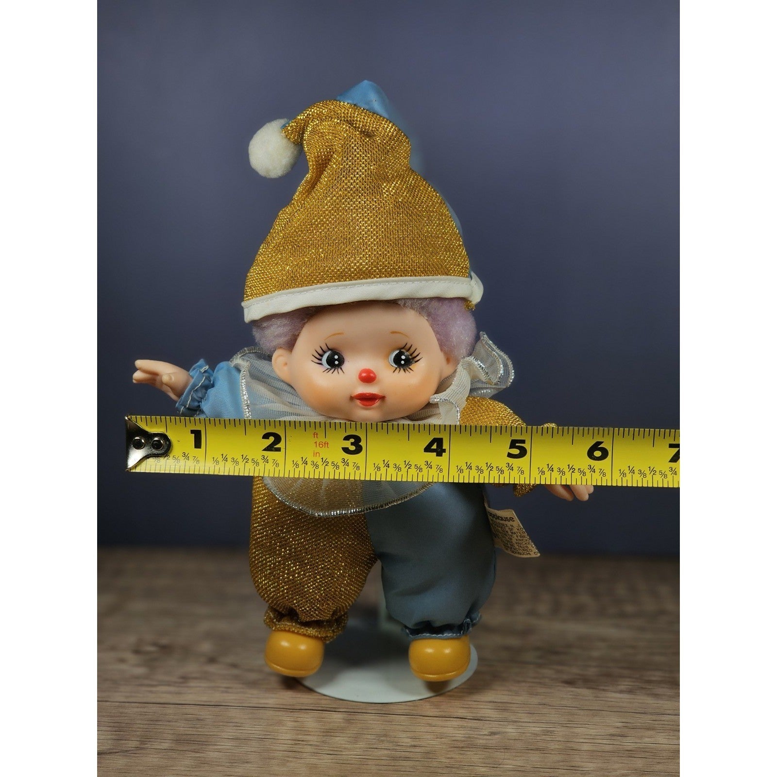 Vtg 1982 Sekiguchi Knickerbocker Toys Candice The Clown Doll 7628