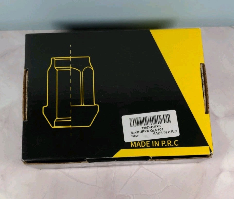 MIKKUPPA M12x1.5 Lug Nut Set (Total of 20 Lug Nuts) READ