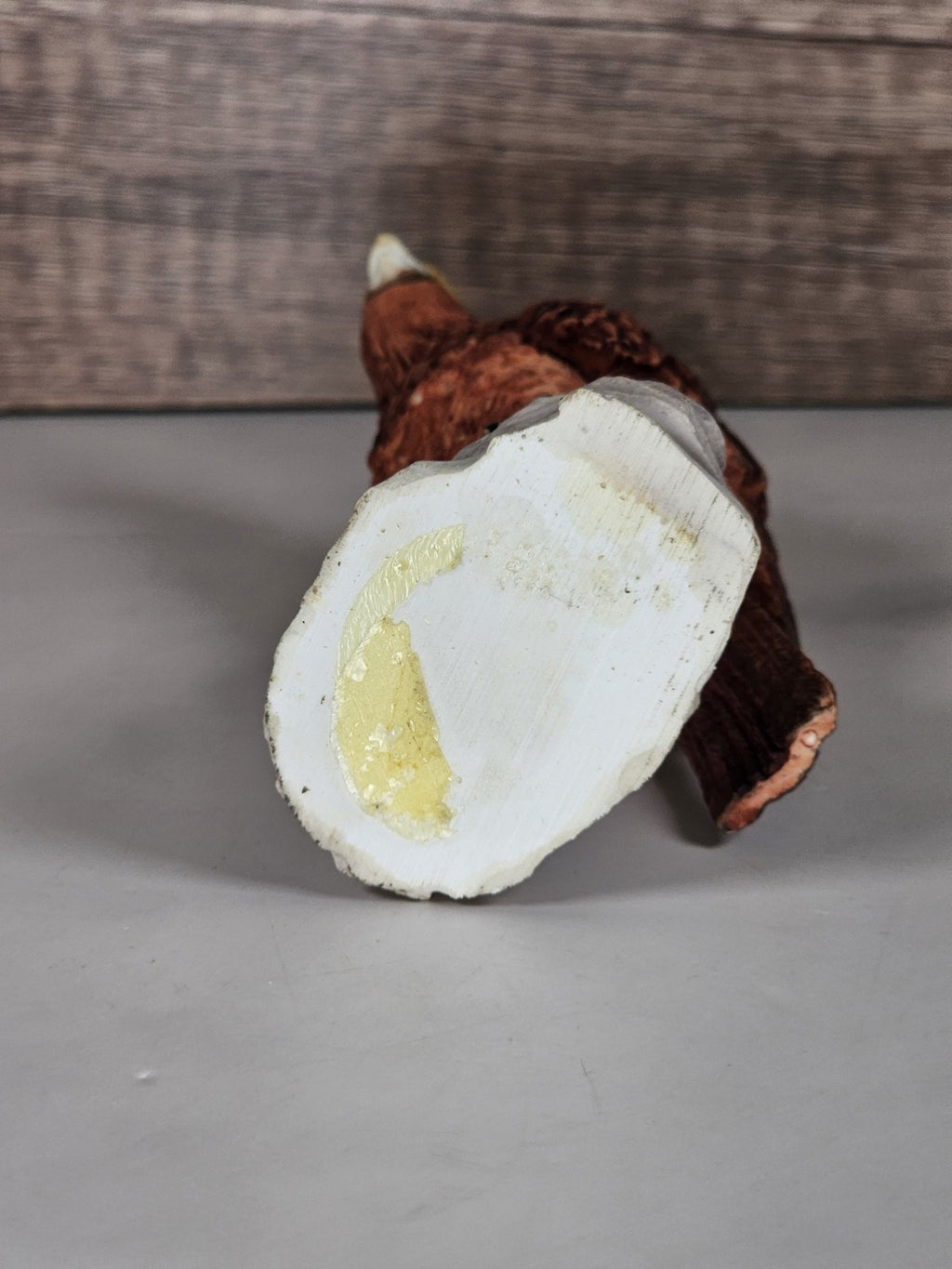 Vintage Ceramic Bald Eagle Figurine | 4" American Eagle Statue | Rustic Wildlife